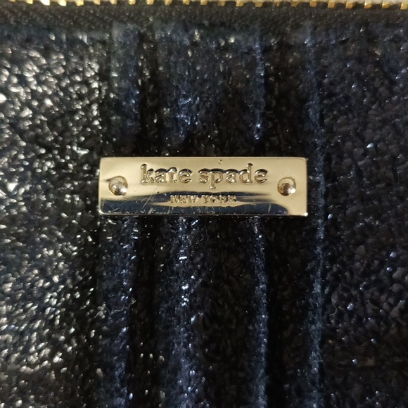 Kate Spade Wristlet black bow clutch - Picture 2 of 8